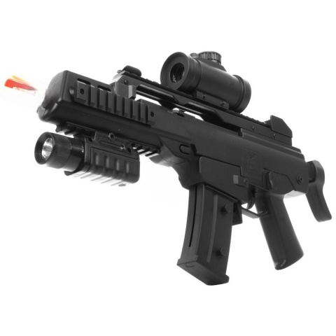 DE Airsoft R36-CQB Compact Rifle Package w/ Flashlight and Scope