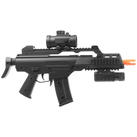 DE Airsoft R36-CQB Compact Rifle Package w/ Flashlight and Scope