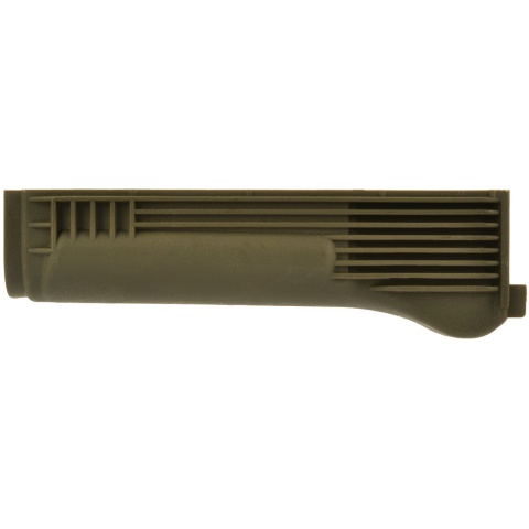 LCT Airsoft AK Series AEG Plastic Lower Handguard - OLIVE