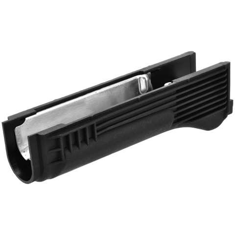 LCT Airsoft AK Series AEG Plastic Lower Handguard - BLACK