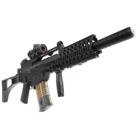 DE R36 Full Size Spring Airsoft Rifle Package w/ Tactical Accessories