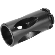 LCT Airsoft RPKS74 AEG 14MM CCW Thread Flash Hider - BLACK