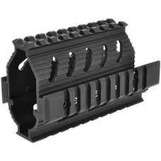 LCT Airsoft AK Series AEG TX-3 Tactical Free Float RIS Handguard-BLK