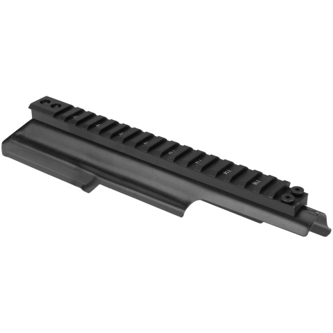 LCT Airsoft AK Series AEG Upper Rail System - BLACK