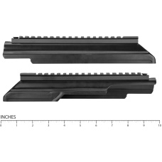 LCT Airsoft AK Series AEG Upper Rail System - BLACK