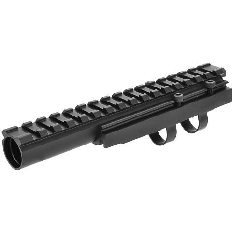LCT Airsoft AK Series AEG 20mm Forward Optical Rail System - BLACK