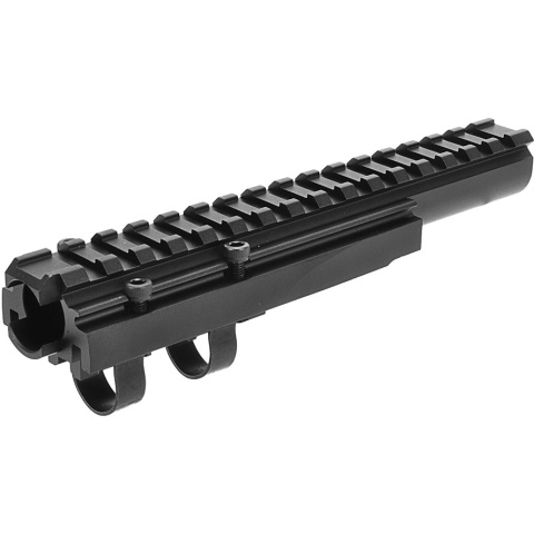 LCT Airsoft AK Series AEG 20mm Forward Optical Rail System - BLACK