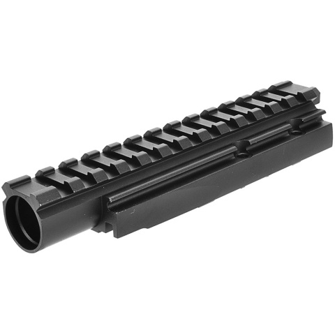 LCT Airsoft AMD-65 Series AEG 20mm Forward Optical Rail System - BLACK