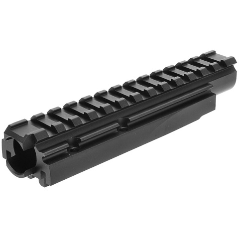 LCT Airsoft AMD-65 Series AEG 20mm Forward Optical Rail System - BLACK