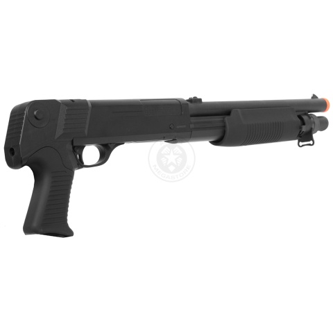 Double Eagle M56B Tri-Shot CQB Airsoft Spring Shotgun (Color: Black)