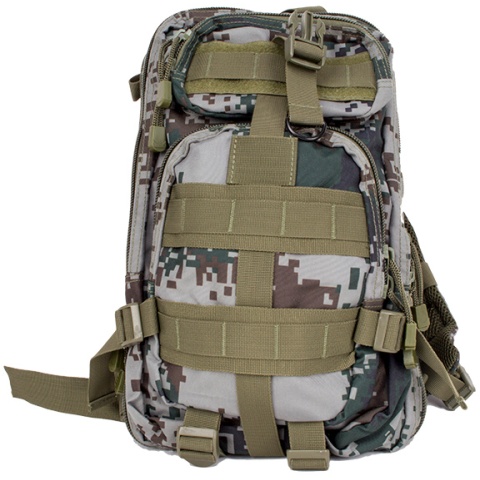 Jagun Tactical Airsoft MOLLE Outdoor Backpack - PLA TYPE 07