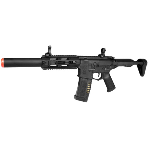 ARES Airsoft M4 Amoeba AEG Mod RIS Mock Suppressor EFCS - (Black)