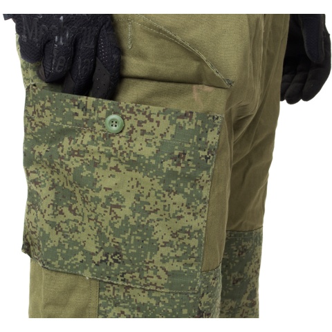 Jagun Tactical Airsoft Russian Gorka Suit BDU - DIGITAL FLORA