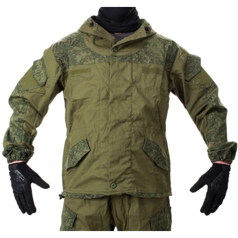 Jagun Tactical Airsoft Russian Gorka Suit BDU - DIGITAL FLORA