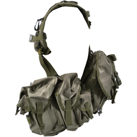 Jagun Tactical Russian Smersh Airsoft Chest Rig  - OD GREEN