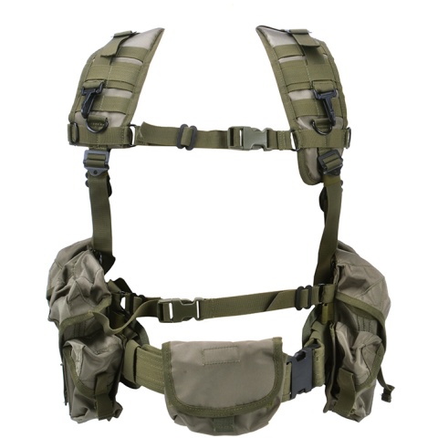 Jagun Tactical Russian Smersh Airsoft Chest Rig  - OD GREEN