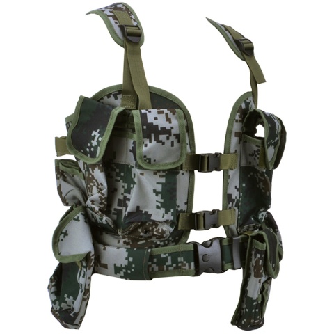 Jagun Tactical Load Bearing Vest LBV Chest Rig - PLA TYPE 07