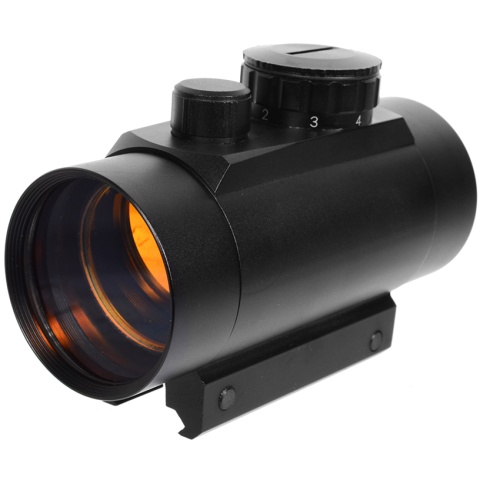 AMA 7-Intensity Airsoft 1x40 Red Dot Scope w/ Rail Mount