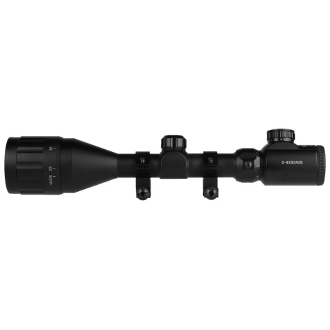 AMA Adjustable 3-9x50 AOE Illuminated Airsoft Rifle Scope