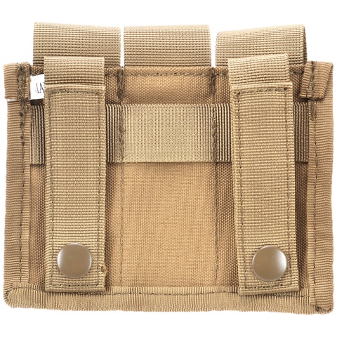 AMA Airsoft Tactical Three Pistol Magazine Pouch - TAN