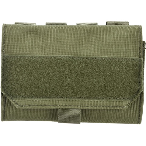 AMA 600D MOLLE Airsoft Shotgun 6-Shell Enclosed Holder - OD GREEN