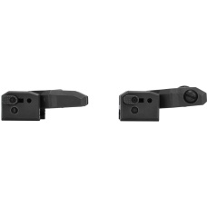 UK Arms ZAA Flip-up Rifle Sight Set (Front and Rear) - BLACK
