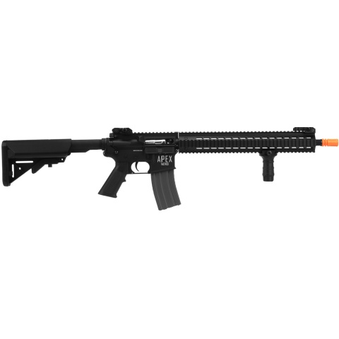APEX Tactics Delta Full Metal M4 AEG w/ Picatinny RIS - BLACK