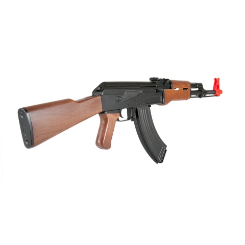 Lancer Tactical LT-16D Classic AK47 AEG w/ Full Stock - BLACK/WOOD
