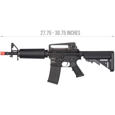 KWA Airsoft KM4A1 Full Metal CQB M4 Carbine AEG - BLACK
