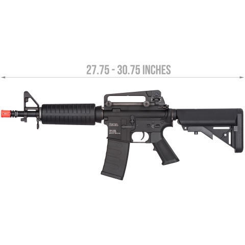 KWA Airsoft KM4A1 Full Metal CQB M4 Carbine AEG - BLACK