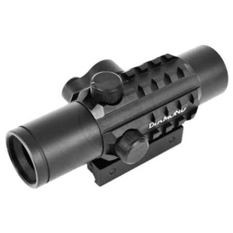 AMA 7-Intensity Airsoft 1x30 Red Dot Scope w/ Rail Mount