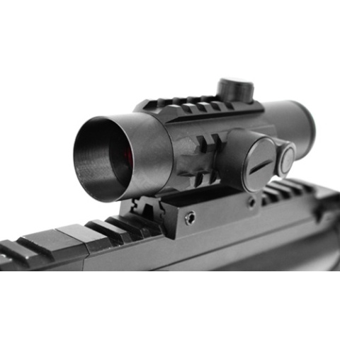AMA 7-Intensity Airsoft 1x30 Red Dot Scope w/ Rail Mount