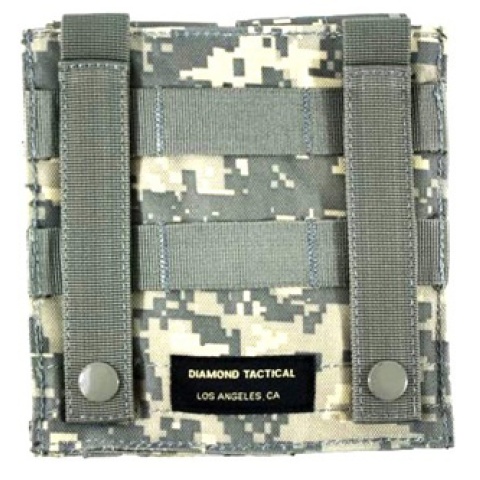 AMA MOLLE Double Airsoft Rifle Magazine Pouch - ACU
