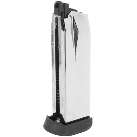FN Herstal FNX-45 Tactical GBB Gas Pistol Magazine 25rd - SILVER