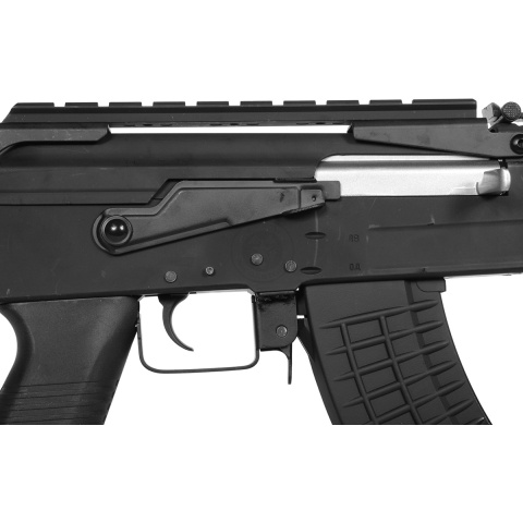 CYMA CM039C AK47 RAS Tactical Airsoft AEG Rifle - BLACK - DISCONTINUED