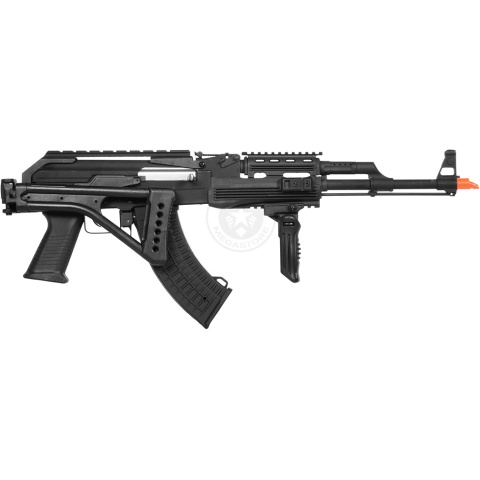 Lancer Tactical AK47U RAS Folding Stock Tactical Airsoft AEG Rifle