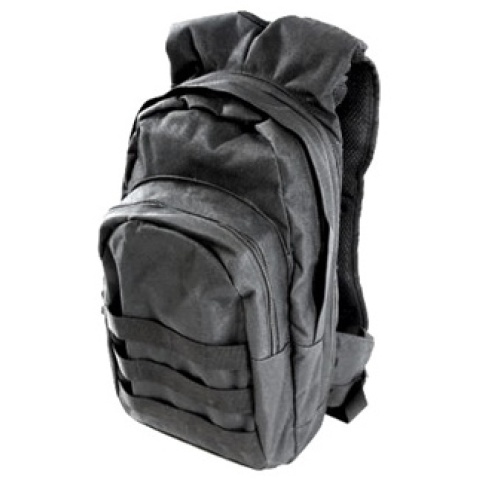 AMA MOLLE Alpha-7 Hydration Pack w/ 2L Bladder - BLACK