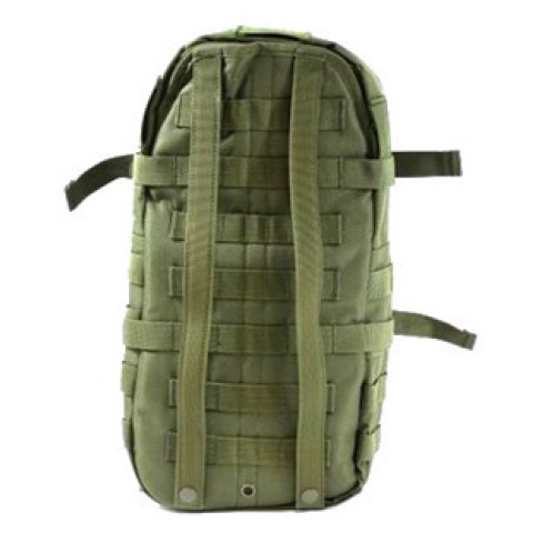 AMA MOLLE Alpha-8 Hydration Pack w/ Bladder Storage - OD GREEN