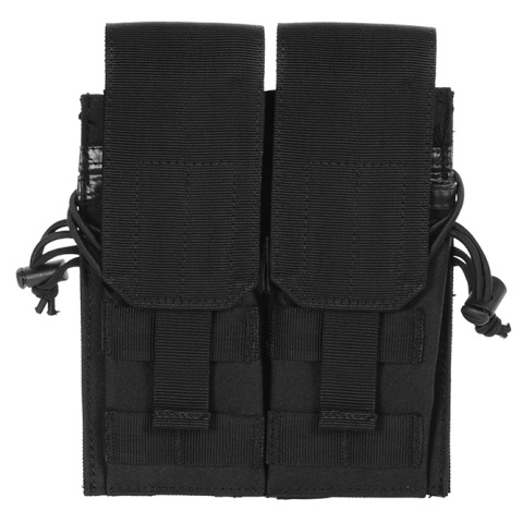 AMA 600D MOLLE M4/M16/AK Double Rifle Mag Pouch - BLACK