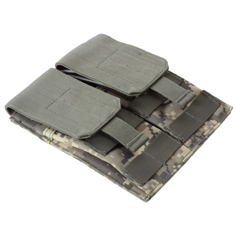 AMA 600D MOLLE G36 Double Airsoft Rifle Mag Pouch - ACU