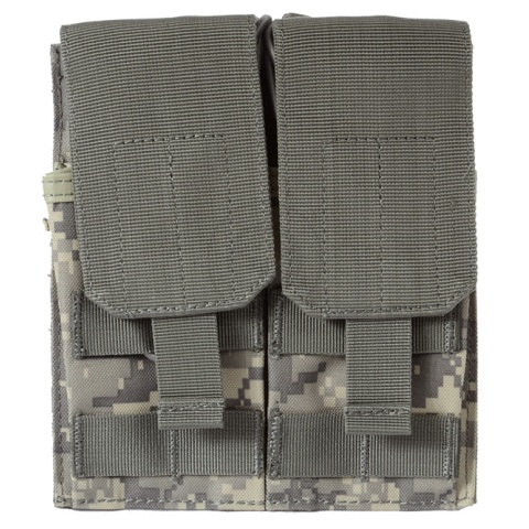 AMA 600D MOLLE G36 Double Airsoft Rifle Mag Pouch - ACU