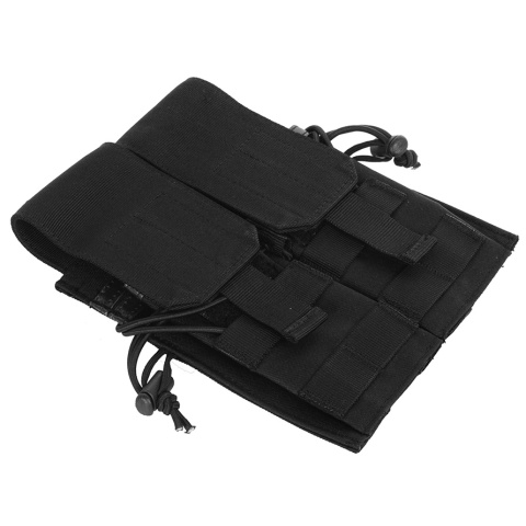 AMA 600D MOLLE G36 Double Rifle Airsoft Mag Pouch - BLACK
