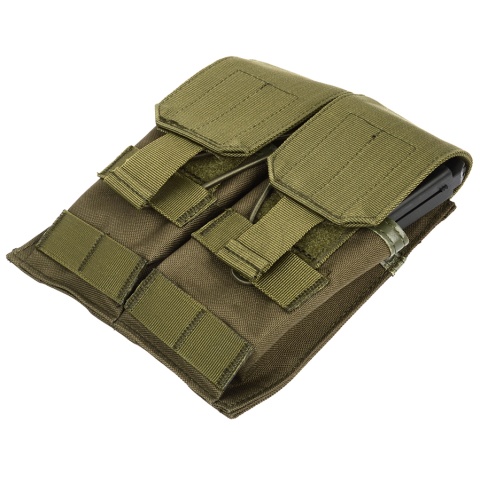 AMA MOLLE G36 Double Rifle 600D Airsoft Magazine Pouch - OD