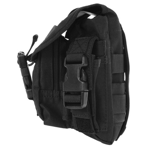 AMA MOLLE Large Utility Airsoft Pouch - BLACK