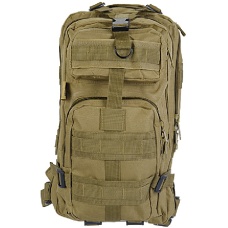 UK Arms Airsoft 600D Polyester Tactical Backpack - TAN