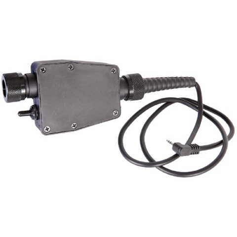 AMA Tactical PTT TEA Z116 Motorola 1-Pin Version - BLACK