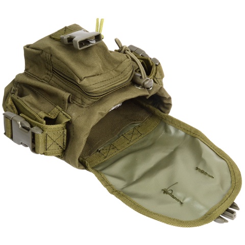 AMA MOLLE Large Utility Airsoft Pouch - OD GREEN