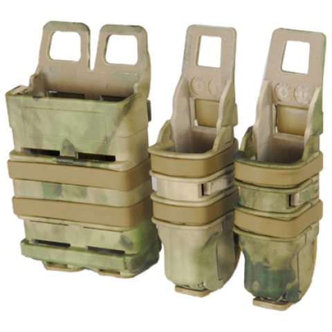 UK Arms Single Rifle/ Double Pistol Quick Detach Pouches - AT-FG