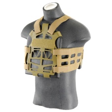 UK Arms Airsoft Plate Carrier w/ Dummy Plates - DARK EARTH