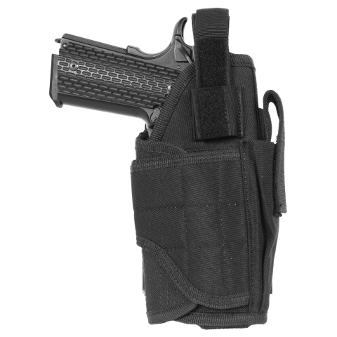AMA Airsoft Universal Drop Leg WrapLock Pistol Holster - BLACK